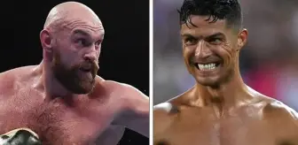 Wilder'ı perişan etmişti! Tyson Fury'den Cristiano Ronaldo'ya tehdit