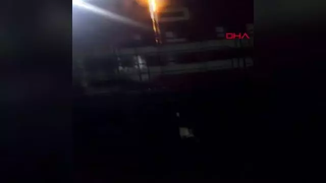 TOKAT'YA YÜK TRENİNİN LOKOMOTİFİ YANDI