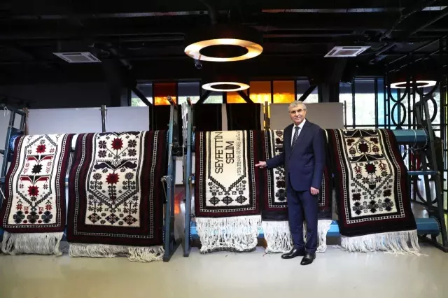 Yağcıbedir halısında üretime hız verildi