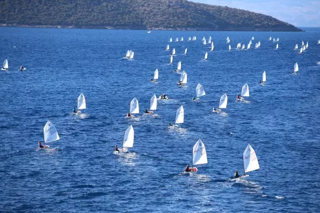 9. Bodrum Uluslararası Optimist Yarışları başladı