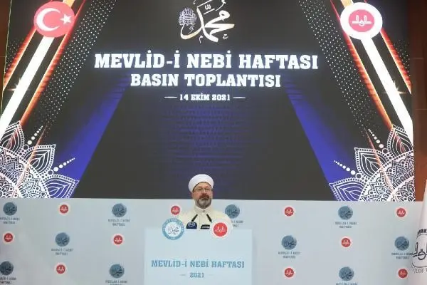Ali Erbaş: Mevlid-i Nebi haftamızın konusu, 'Peygamberimiz ve Vefa Toplumu'