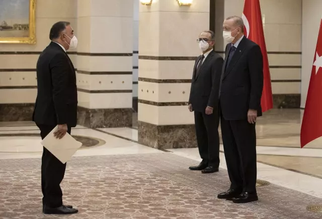 Son dakika haberleri: Avustralya'nın Ankara Büyükelçisi Armitage, Cumhurbaşkanı Erdoğan'a güven mektubu sundu