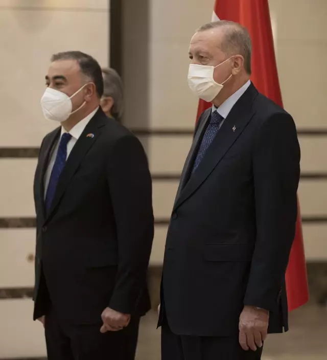 Son dakika haberleri: Avustralya'nın Ankara Büyükelçisi Armitage, Cumhurbaşkanı Erdoğan'a güven mektubu sundu