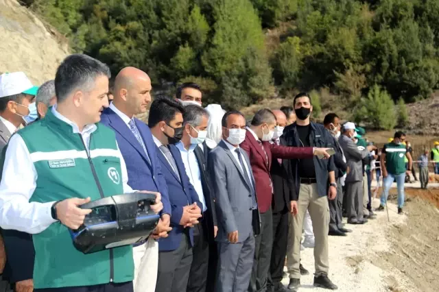 Bakan Pakdemirli, Mersin'de Pamukluk Barajı Su Tutma Programı'na katıldı Açıklaması