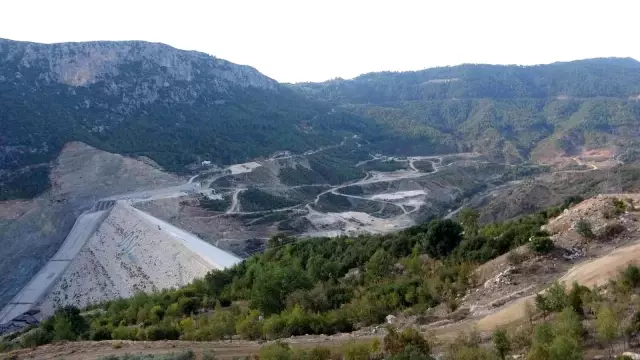 Bakan Pakdemirli, Mersin'de Pamukluk Barajı Su Tutma Programı'na katıldı Açıklaması