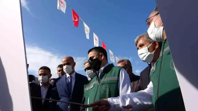 Bakan Pakdemirli, Mersin'de Pamukluk Barajı Su Tutma Programı'na katıldı Açıklaması
