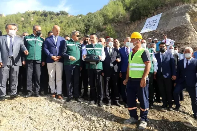Bakan Pakdemirli, Mersin'de Pamukluk Barajı Su Tutma Programı'na katıldı Açıklaması