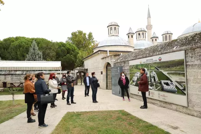 Bulgaristan'dan gelen kadın soydaşlar Edirne'de ağırlandı