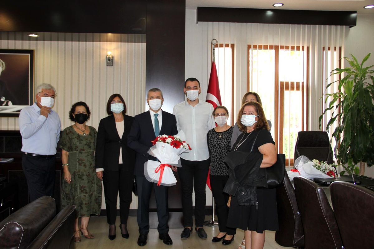 Çağdaş Yaşamı Destekleme Derneği Başkanı Mehmet ÇİÇEK ve Yönetiminden Ziyaret...