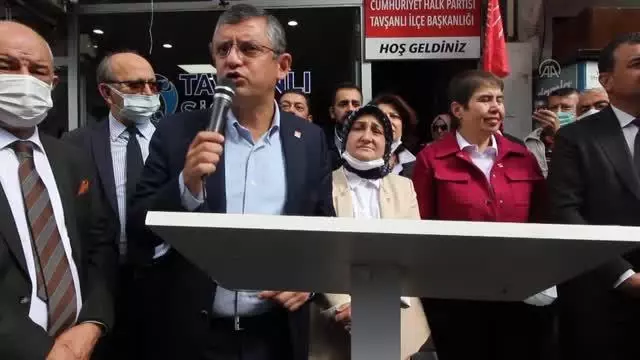 CHP Grup Başkanvekili Özel, Tavşanlı'da konuştu
