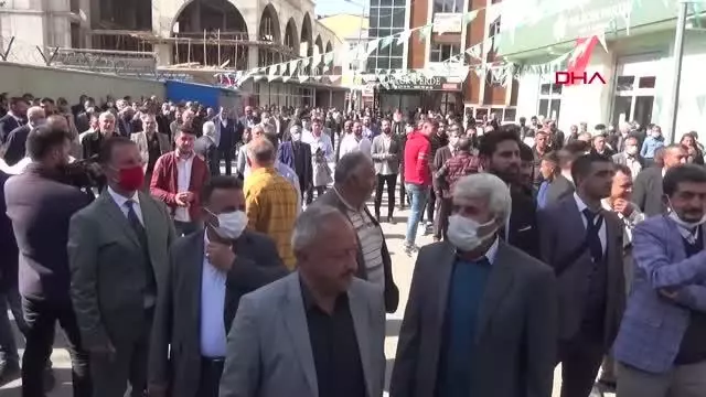 DAVUTOĞLU, AĞRI'DA PARTİSİNİN İL BAŞKANLIĞINI AÇTI