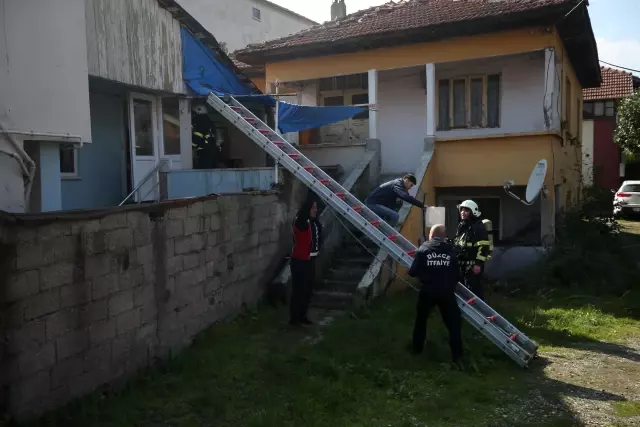 Son dakika! Müstakil evde çıkan yangın hasara neden oldu