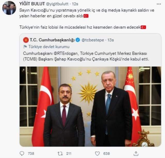 İddiaları tutmayan Yiğit Bulut, doların 9 lirayı aşması sonrası suskunluğunu bozdu