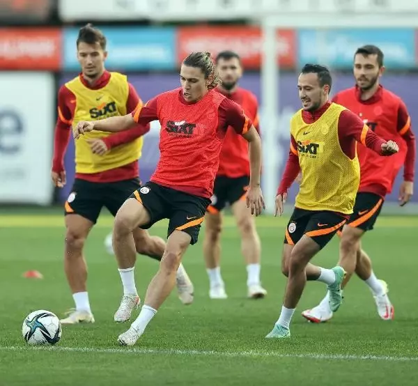 Galatasaray, Konyaspor maçının hazırlıklarını sürdürdü