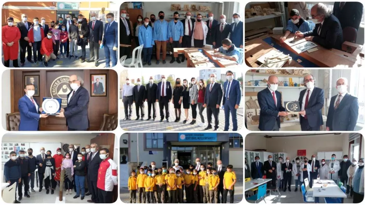 GENEL MÜDÜRÜMÜZ SAYIN MEHMET NEZİR GÜL, KAYSERİ'DEKİ OKUL VE KURUMLARIMIZI ZİYARET ETTİ.