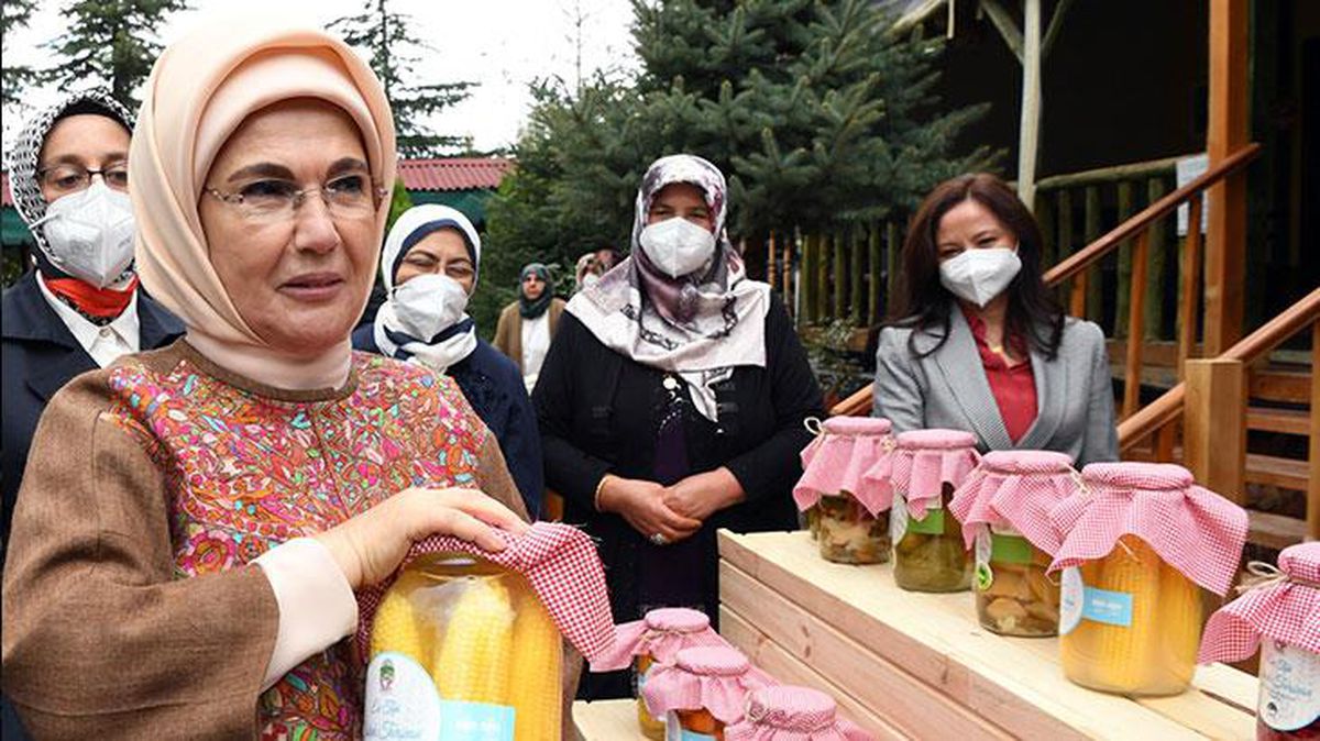 Emine Erdoğan'ın Çubuk'a gideceğini öğrenen Cumhurbaşkanı Erdoğan, salatalık turşusu istedi