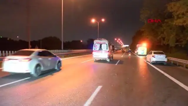 Son dakika haber! Esenler TEM Otogar Bağlantı yolunda zincirleme kaza; 2 yaralı
