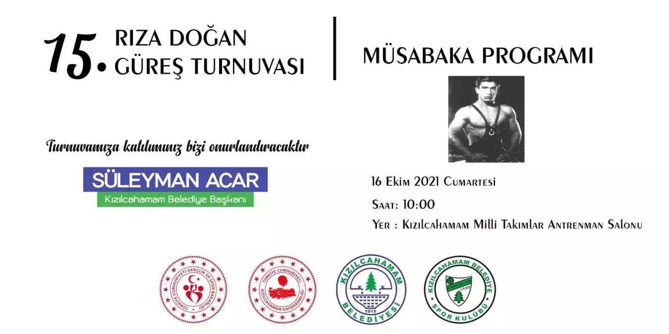 Kızılcahamam'da Rıza Doğan Güreş Turnuvası Başlıyor