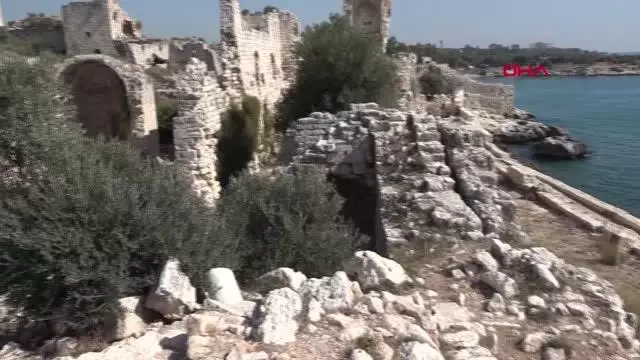 KIZKALESİ'NDE TARİHİN İZLERİ GÜN YÜZÜNE ÇIKIYOR