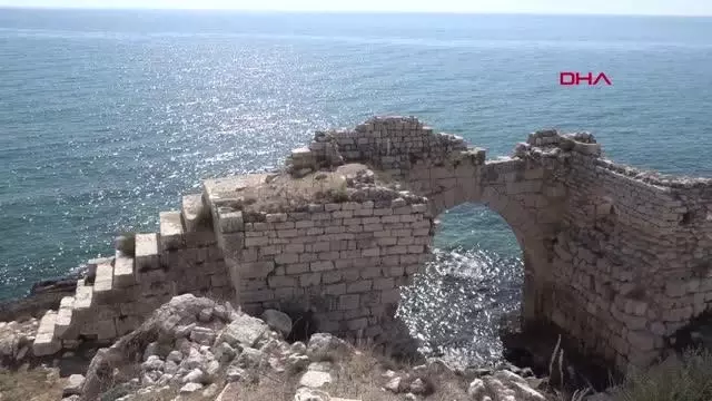 KIZKALESİ'NDE TARİHİN İZLERİ GÜN YÜZÜNE ÇIKIYOR