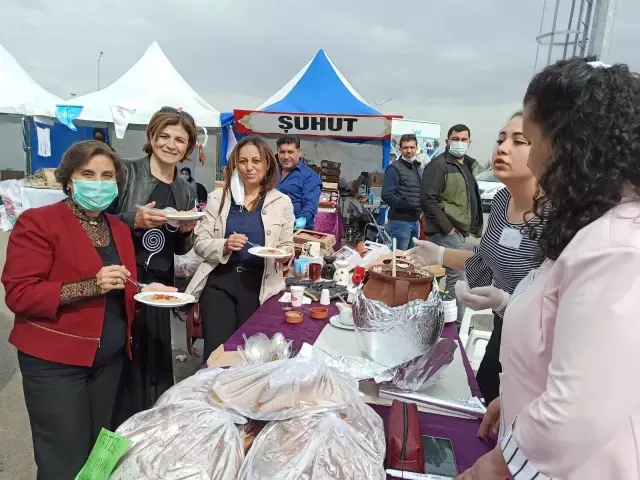 ABD'li turist tescilli lezzet Şuhut keşkeğine hayran kaldı