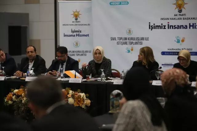 BALIKESİR - AK Parti'li Usta, STK temsilcileriyle bir araya geldi