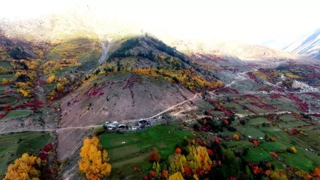 Artvin'de sonbaharın gelişiyle renk cümbüşü yaşanıyor