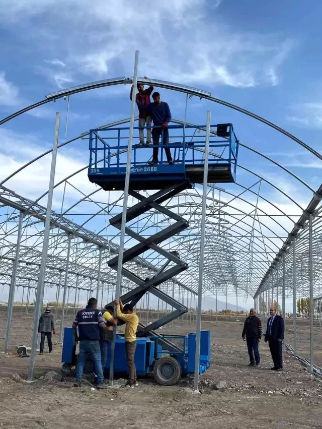 Erzurum'da jeotermal kaynaklar sayesinde kışın da domates üretilecek