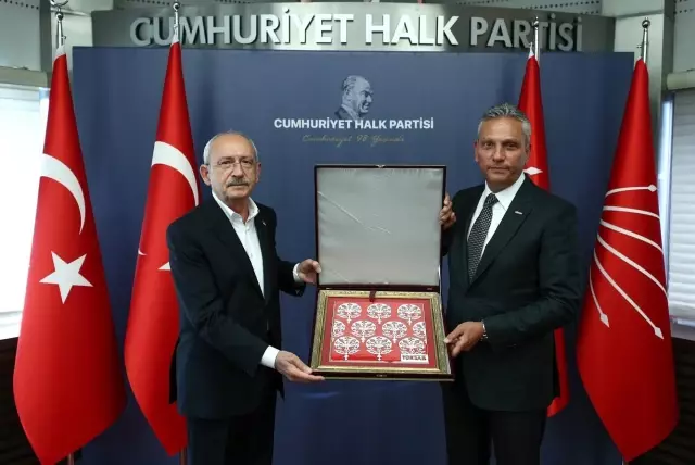 Başkan Günel, Kılıçdaroğlu ile bir araya geldi
