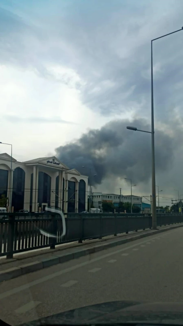 Son Dakika | Bursa'da tekstil fabrikasında büyük yangın