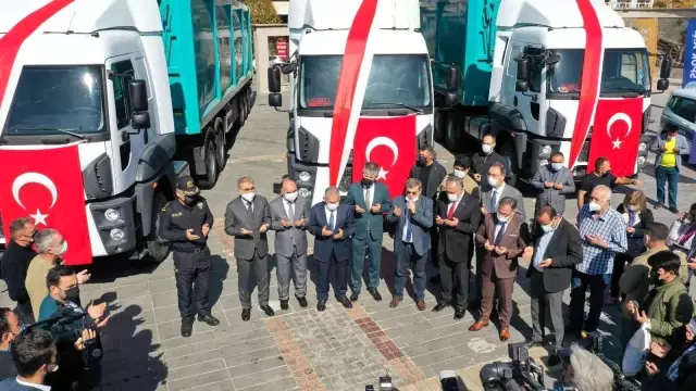 Büyükşehir'in 6 Milyon TL'lik Araçları ile Hafriyat Yönetim Sistemi Tanıtıldı