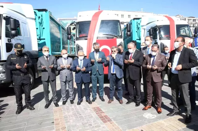 Büyükşehir'in 6 Milyon TL'lik Araçları ile Hafriyat Yönetim Sistemi Tanıtıldı