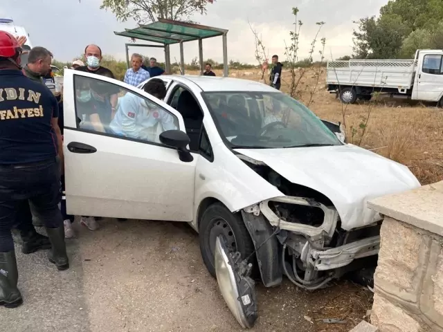Didim'de trafik kazası: 1 yaralı