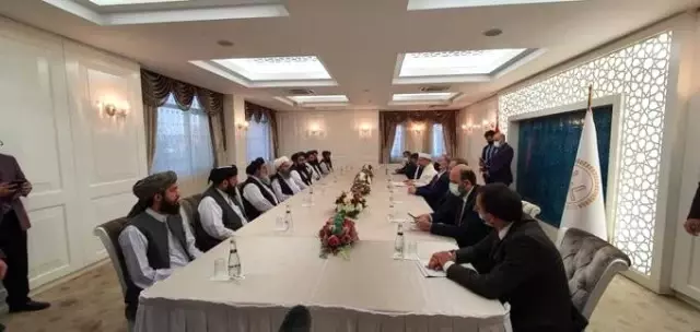 Diyanet İşleri Başkanı Erbaş, Taliban heyetini ağırladı