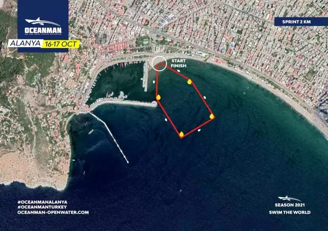 Dünya'nın en büyük açık su yüzme yarışları serisi Oceanman başlıyor