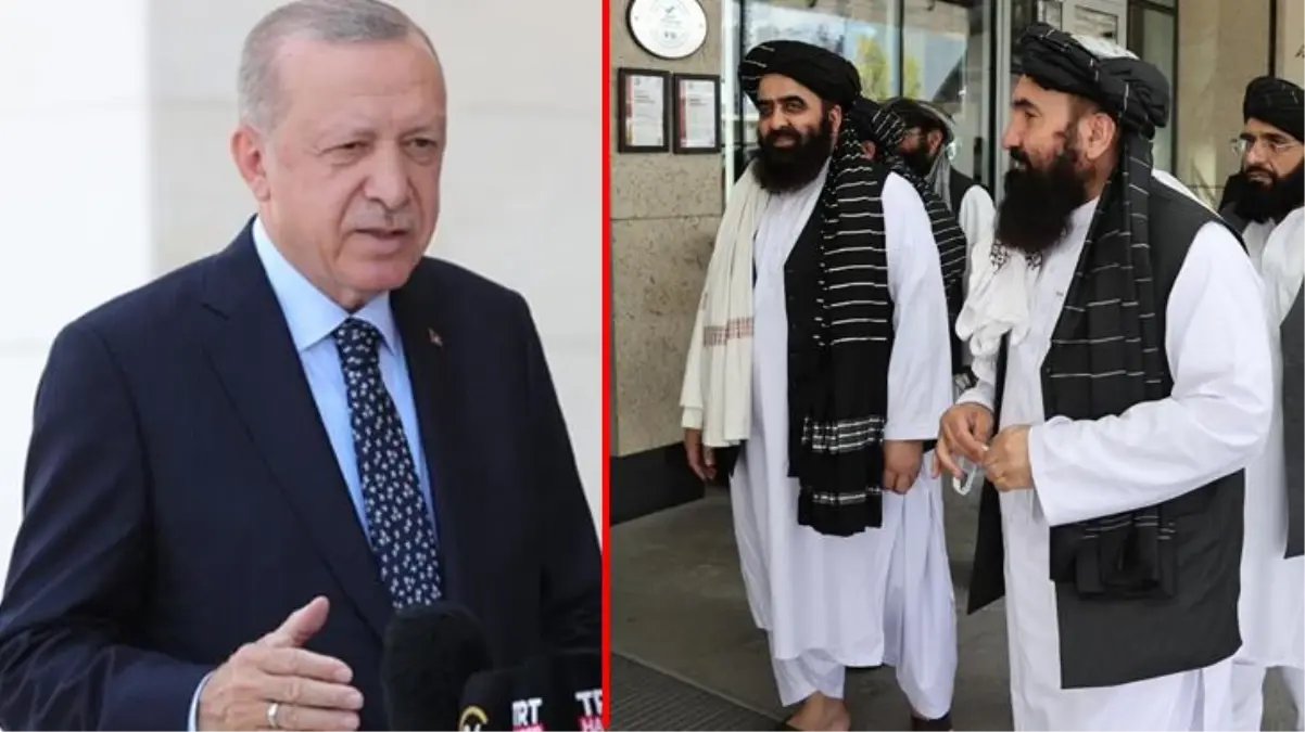 Son Dakika: Cumhurbaşkanı Erdoğan, Taliban'la yapılan görüşmenin ayrıntılarını anlattı: İnsanı yardım talepleri oldu, Afgan halkını destekleriz