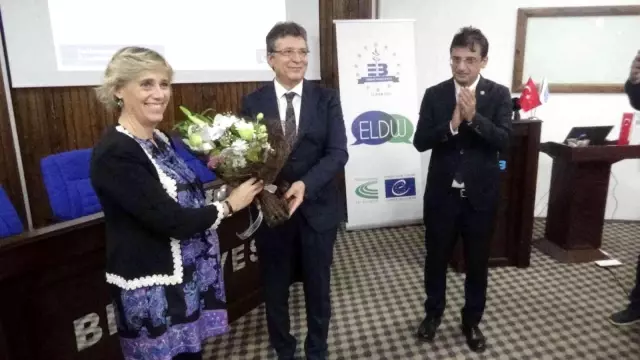 Edremit'e Avrupa Konseyi Parlamenterler Meclisi Şeref Plaketi verildi