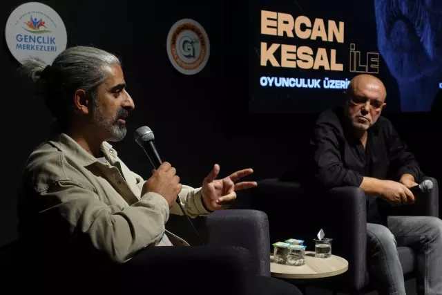 Ercan Kesal oyunculuk tecrübelerini genç sinemacılarla paylaştı