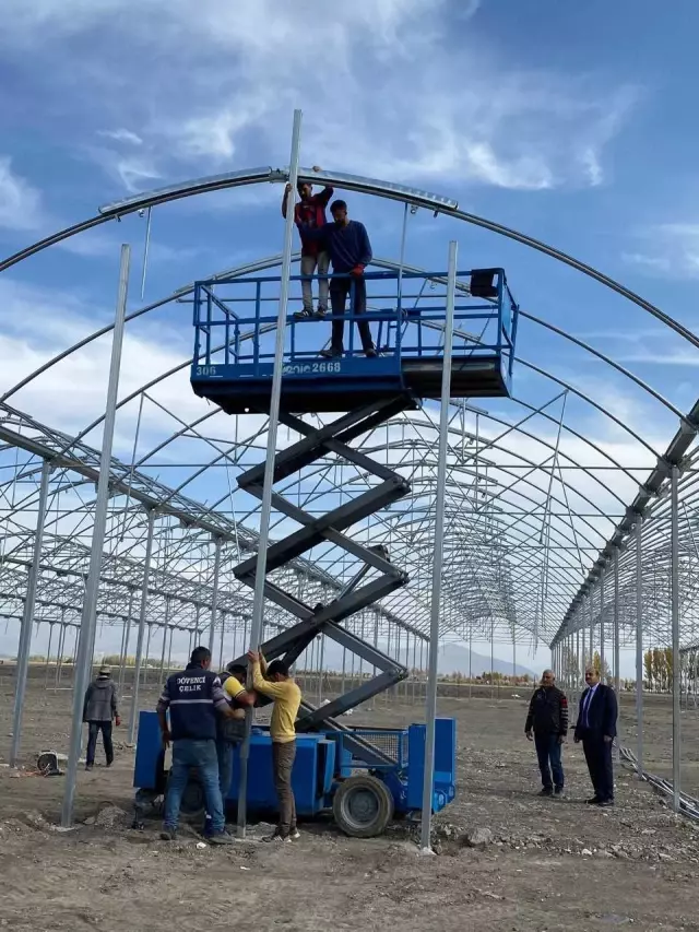 Erzurum'da jeotermal kaynaklar sayesinde kışın da domates üretilecek