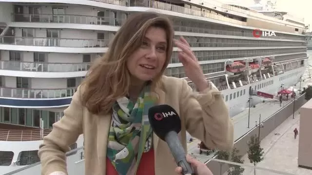 Galataport İstanbul'a ikinci gemi demir attı