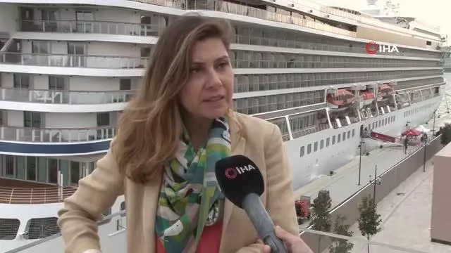 Galataport İstanbul'a ikinci gemi demir attı