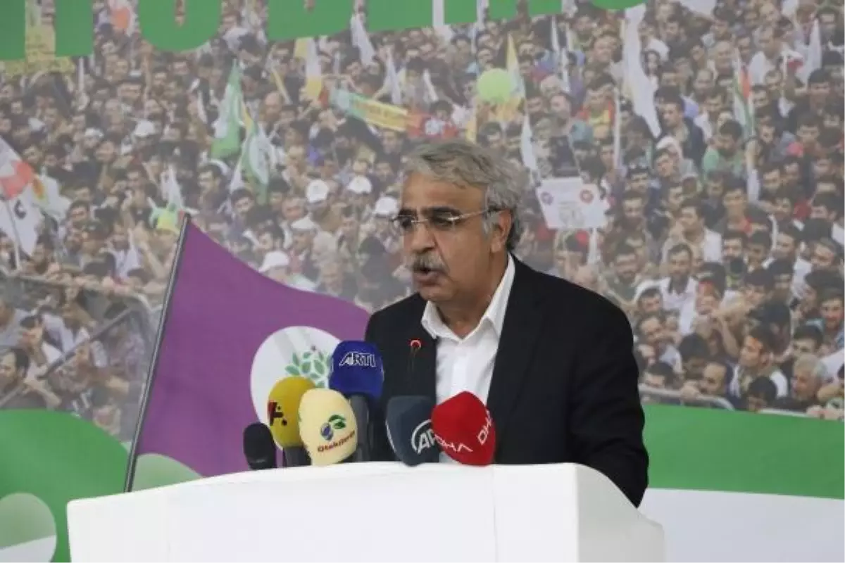 HDP'Lİ SANCAR BARIŞ VE DEMOKRASİ İTTİFAKINI KURMAK GAYESİNDEYİZ