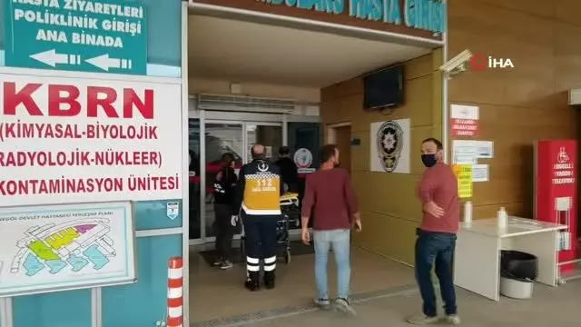 İnşaatın 2'nci katından düşen işçi yaralandı