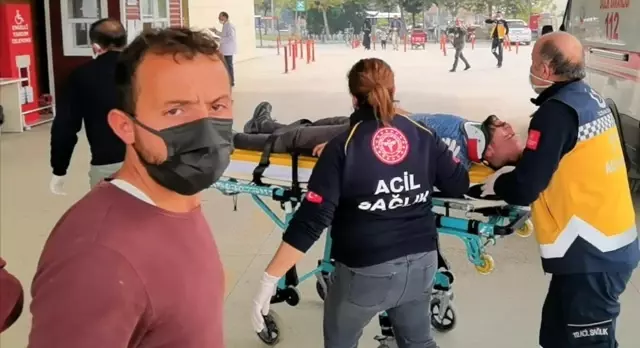 İnşaatın 2'nci katından düşen işçi yaralandı