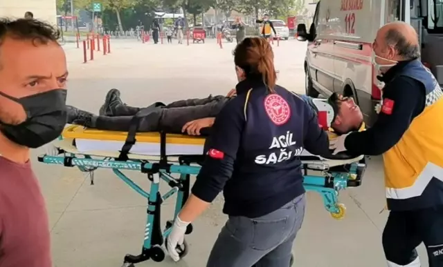 İnşaatın 2'nci katından düşen işçi yaralandı