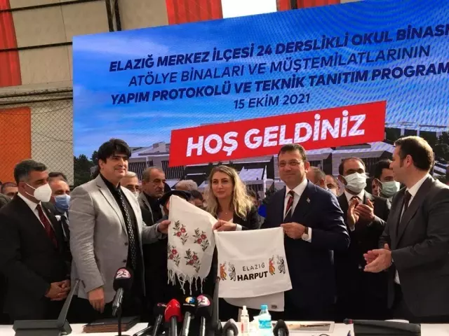 İstanbul Büyükşehir Belediyesinin Elazığ'da yaptıracağı okul için protokol imzalandı