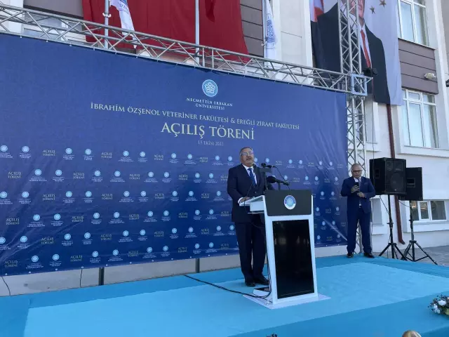 Veteriner fakültesi ve özel eğitim meslek okulunun açılışı yapıldı