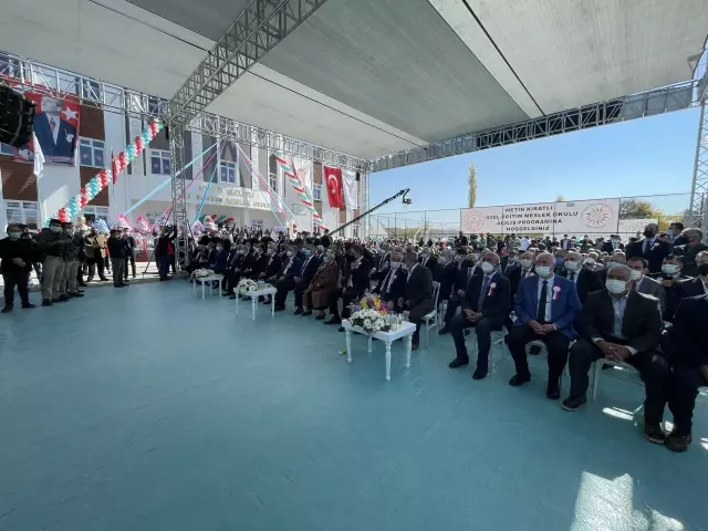 Veteriner fakültesi ve özel eğitim meslek okulunun açılışı yapıldı