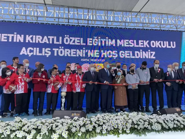 Veteriner fakültesi ve özel eğitim meslek okulunun açılışı yapıldı