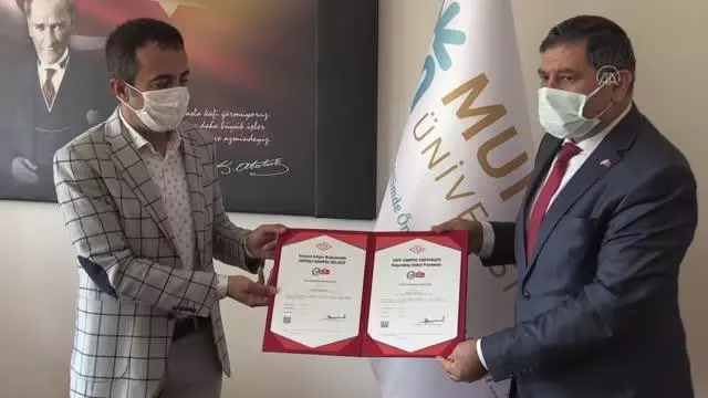 Munzur Üniversitesine küresel salgın bağlamında Güvenli Kampüs Belgesi verildi